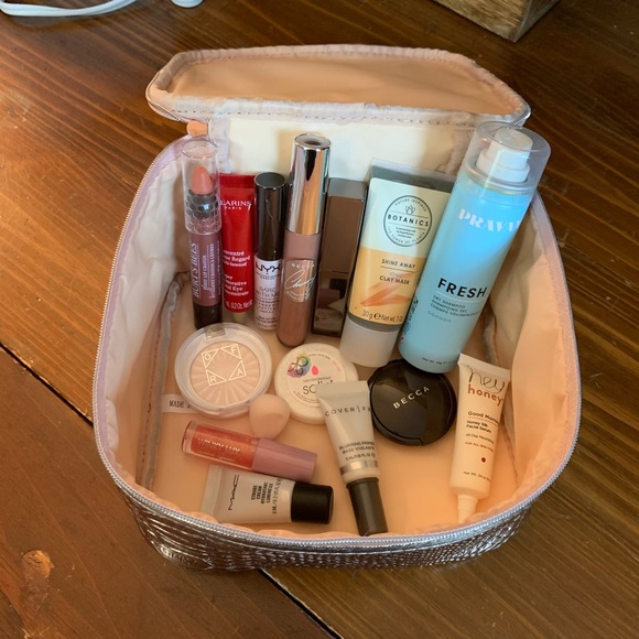 Other - Ulta cosmetic bag filled with makeup samples NWT